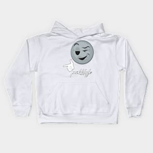 Bigface Moon-Man Kids Hoodie